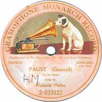 Gramophone Monarch Record 2-033022